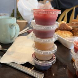 Tiffani's Cafe - They have homemade jelly of every kind. Even banana! Sooo yummy