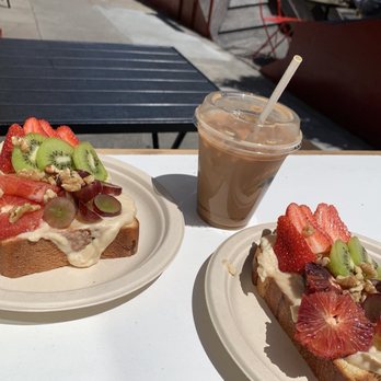 Farm : Table - Daily Toast Iced Nutella latte - Coffee & Tea Near Me - San Francisco, California Farm : Table - Daily Toast Iced Nutella latte - Coffee & Tea Near Me - San Francisco, California