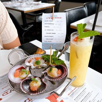 Fishing With Dynamite - Scallops & Samba cocktail - Seafood Near Me - Manhattan Beach, California