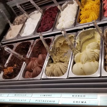 Frigidarium - Fav was crema fiorentina, then pistachio, then frigidarium. Preferred lemon sorbet over mango. - Ice Cream & Frozen Yogurt Near Me - Rome, RM