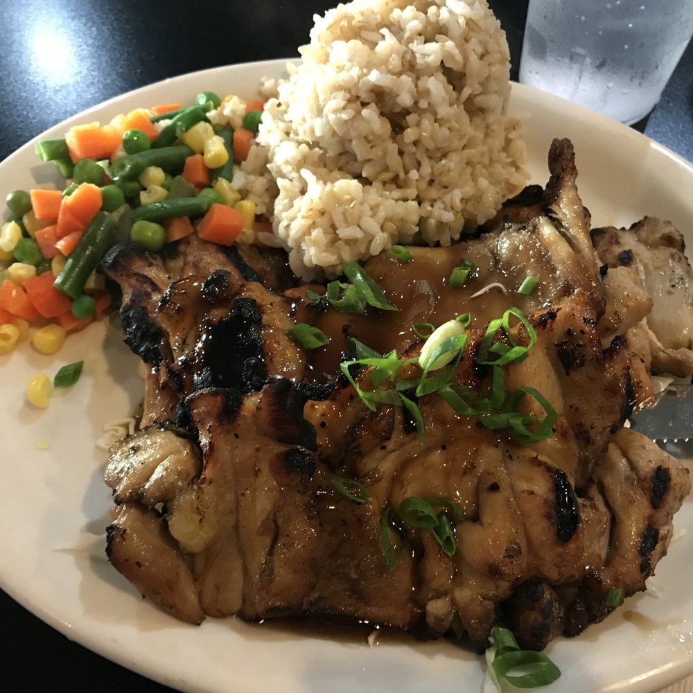 Eagle Cafe - The chicken yakitori looks good and was $13.50! - Breakfast & Brunch Near Me - Honolulu, Hawaii