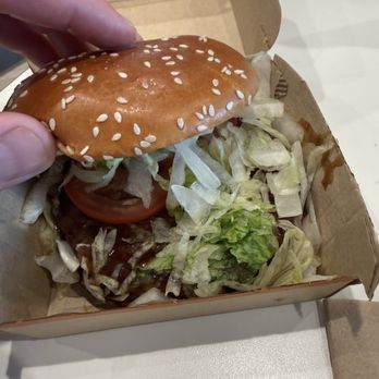 McDonald's - McTeri, with the missing bottom bun. - Fast Food Near Me - Kihei, Hawaii McDonald's - McTeri, with the missing bottom bun. - Fast Food Near Me - Kihei, Hawaii