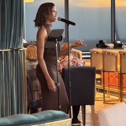 Alto Steakhouse - Live singer- great voice- just wrong setting. Needs to be spotlighted and on a mini stage that rotates.