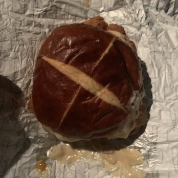 Wendy's - Delicious Pretzel Bacon Pub Chicken Sandwich - Burgers Near Me - Hesperia, California Wendy's - Delicious Pretzel Bacon Pub Chicken Sandwich - Burgers Near Me - Hesperia, California