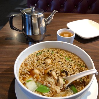 Golden Star - This is a bowl of some of the best Sizzling Rice soup I have had - Chinese Near Me - Redding, California