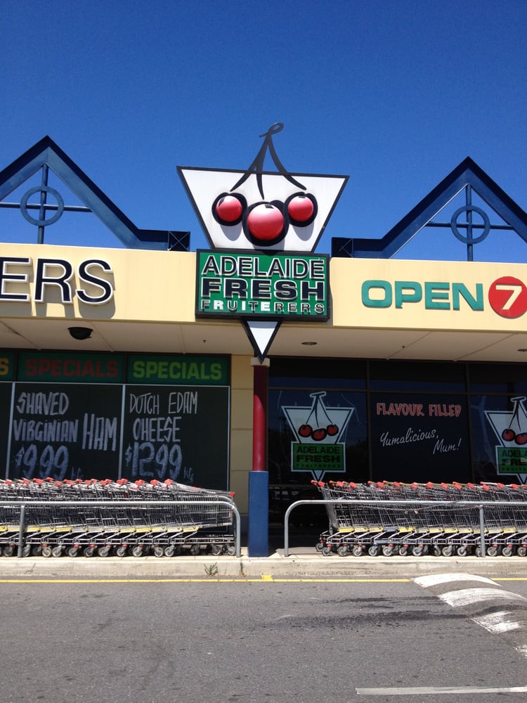ADELAIDE FRESH FRUITERERS Target Fulham Gardens Shopping Centre
