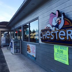 Chevron - They even have Chester's Chicken.....