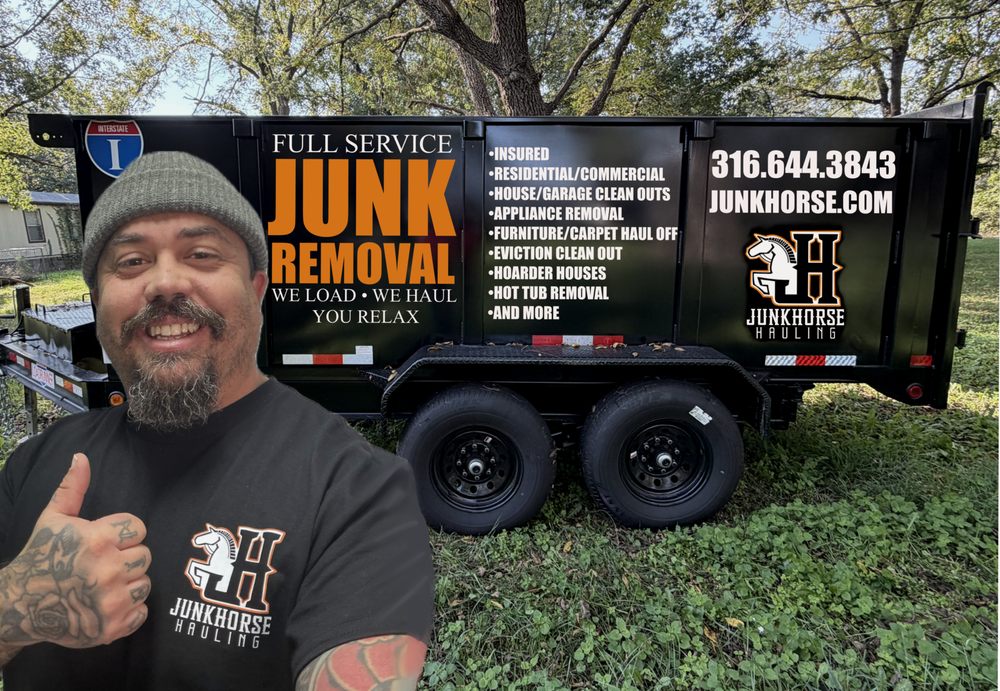 Junkhorse Hauling & Junk Removal - veterans service organization in Derby, KS