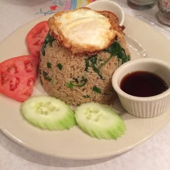 Nara Thai - Chicken Spicy Basil Fried Rice - Thai Near Me - Humble, Texas Nara Thai - Chicken Spicy Basil Fried Rice - Thai Near Me - Humble, Texas