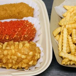 Seoul Stix Korean Corndogs - KDog 3 Pack and Fries