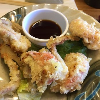 Taka's Grill - Crispy outside, juicy inside soft-shell crab appetizer - Sushi Bars Near Me - Fort Bragg, California Taka's Grill - Crispy outside, juicy inside soft-shell crab appetizer - Sushi Bars Near Me - Fort Bragg, California