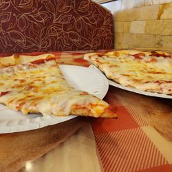 Anthony Franco's Pizza - Two plain slices