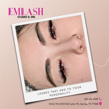 Emlash - Eyelash Service Near Me - Katy, Texas