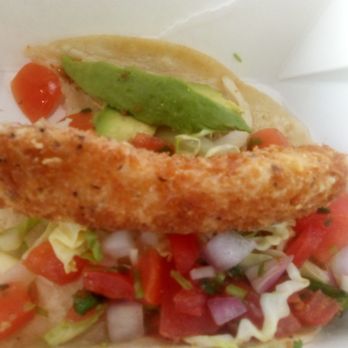 Amarith Cafe - Fish taco with no cheese and sour cream - Cafes Near Me - Orange, California