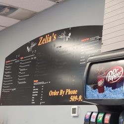 Zelia's Cheese Steaks & Subs - Menu