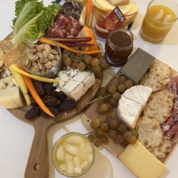 Homestead Meats - charcuterie board made with homestead meats