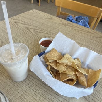Tacos y Torta Chalios - Horchata and chips & salsa - Seafood Near Me - Visalia, California Tacos y Torta Chalios - Horchata and chips & salsa - Seafood Near Me - Visalia, California