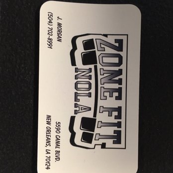 Zone Fit Nola - Business card - Gyms Near Me - New Orleans, Louisiana Zone Fit Nola - Business card - Gyms Near Me - New Orleans, Louisiana