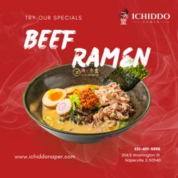 Ichiddo Ramen - Dive into the perfect bowl of ramen! Each spoonful brings rich, savory flavors and a burst of fresh ingredients.
