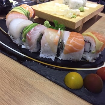 KuRaudo Sushi & Bento - rainbow roll - Japanese Near Me - Dublin, D