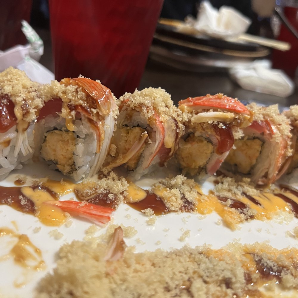 Sushi Bar - Picture of one of the roles I got. You can tell they really care about the presentation of the rolls! It looks just as good as it tastes :) - Sushi Bars Near Me - Indianapolis, Indiana Sushi Bar - Picture of one of the roles I got. You can tell they really care about the presentation of the rolls! It looks just as good as it tastes :) - Sushi Bars Near Me - Indianapolis, Indiana