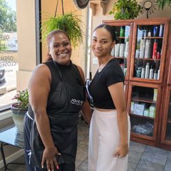 CeCe and my granddaughter Aaliyah! Ready for college!!