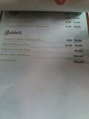 Menu photo 5 Sole Bistrobar Hasselt, VLI