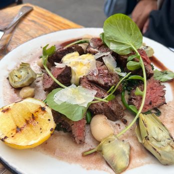 Foreign Cinema - Grilled Akaushi Bavette Steak - Breakfast & Brunch Near Me - San Francisco, California
