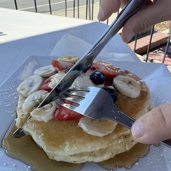 Evarista’s Comal Restaurant - Pancakes!! - New American Near Me - Capitola, California