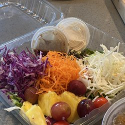 Greens Garden - Round Rock - Trio Rainbow Plate