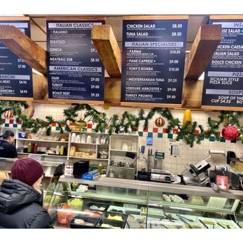 L'Appetito - Inside Deli L'Appetito. Corner Huron St /Wabash Ave.  Very Good Italian Deli & Imported Italian foods. Great Coffee & Sweets! Love this One! - Italian Near Me - Chicago, Illinois