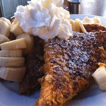 Beach Break Cafe - Banana Crunch French Toast - Breakfast & Brunch Near Me - Oceanside, California Beach Break Cafe - Banana Crunch French Toast - Breakfast & Brunch Near Me - Oceanside, California