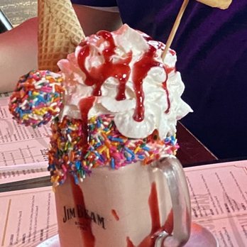 Over The Top Burger Bar - Unicorn milkshake - Burgers Near Me - Buford, Georgia Over The Top Burger Bar - Unicorn milkshake - Burgers Near Me - Buford, Georgia