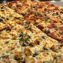 California slices & their signature pizza California slices & their signature pizza