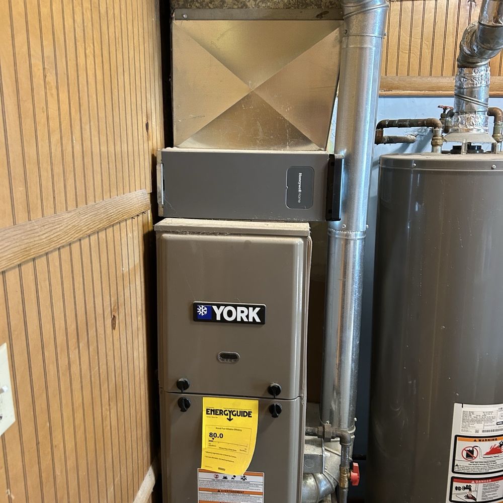 Sub-Cooled - Front view of furnace installed by sub cooled. - Heating & Air Conditioning/HVAC Near Me - Portage, Indiana Sub-Cooled - Front view of furnace installed by sub cooled. - Heating & Air Conditioning/HVAC Near Me - Portage, Indiana