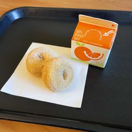 Complimentary breakfast delivered to my room