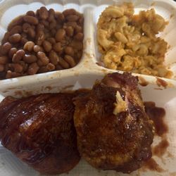 Texas Island BBQ - Chicken plate