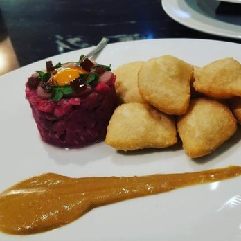 Atlas Steak + Fish - Steak tartar - Steakhouses Near Me - Edmonton, Alberta Atlas Steak + Fish - Steak tartar - Steakhouses Near Me - Edmonton, Alberta