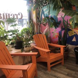 Sitting area with lovely plants Sitting area with lovely plants