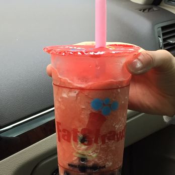 Fat Straws - Strawberry kiwi slushee - Coffee & Tea Near Me - Dallas, Texas