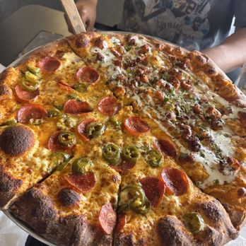 Shy’s Pizza & Wings - 14" Buffalo Ranch Chicken Pizza with half jalapeno and pepperoni - Pizza Near Me - Gilbert, Arizona Shy’s Pizza & Wings - 14" Buffalo Ranch Chicken Pizza with half jalapeno and pepperoni - Pizza Near Me - Gilbert, Arizona