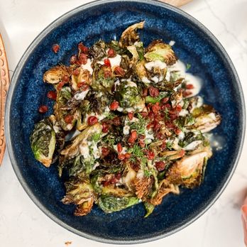 Zaytinya - Crispy Brussels Afelia - Greek Near Me - Washington, DC, District of Columbia