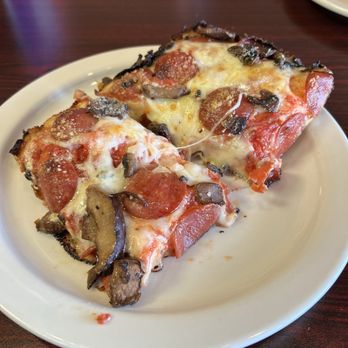 The Pizza Shoppe - Pepperoni & Mushroom - Pizza Near Me - Rochester, New York