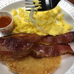 " some saran wrap with your eggs, sir?"