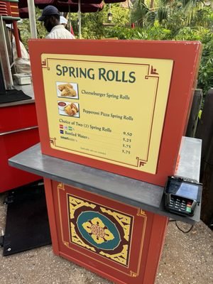 Adventureland Spring Roll Cart by null