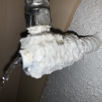 Damman's Plumbing - Pipe connects to broken hot water valve - Plumbing Near Me - La Mesa, California Damman's Plumbing - Pipe connects to broken hot water valve - Plumbing Near Me - La Mesa, California