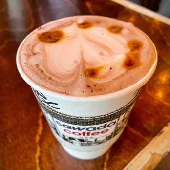 Sawada Coffee - Black Camo Latte with Oat Milk - Coffee & Tea Near Me - Chicago, Illinois Sawada Coffee - Black Camo Latte with Oat Milk - Coffee & Tea Near Me - Chicago, Illinois