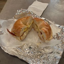 Johnny’s Bagels & Deli - Bacon egg and cheese bagel