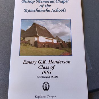 Bernice Pauahi Bishop Memorial Chapel - 10-15-22 RIP, cousin Emery... - Churches Near Me - Honolulu, Hawaii