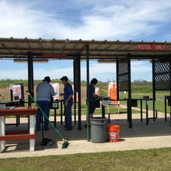 Texas City Municipal Shooting Range - Target area